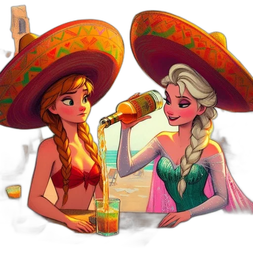 hat, concept art, fantasy art, watercolor transparent PNG cut-out