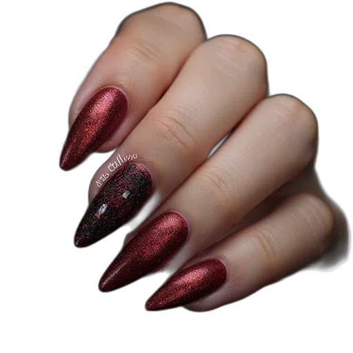 jewelry, dark, red, monochrome transparent PNG cut-out