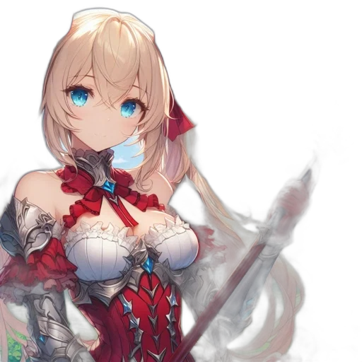 dress, staff, sword, weapon transparent PNG cut-out