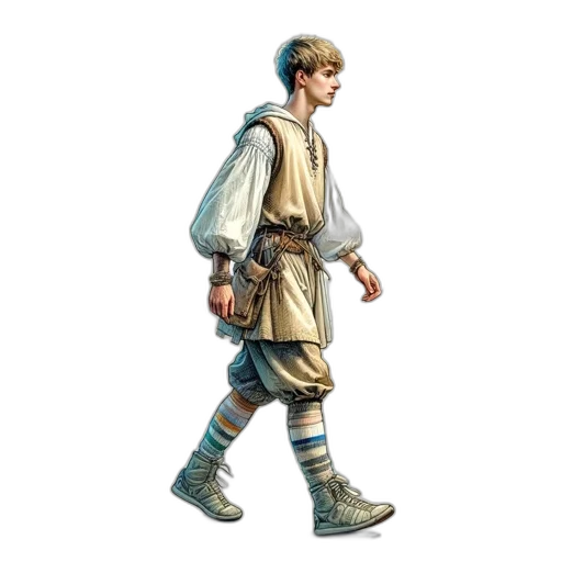 staff, jacket, weapon, concept art transparent PNG cut-out