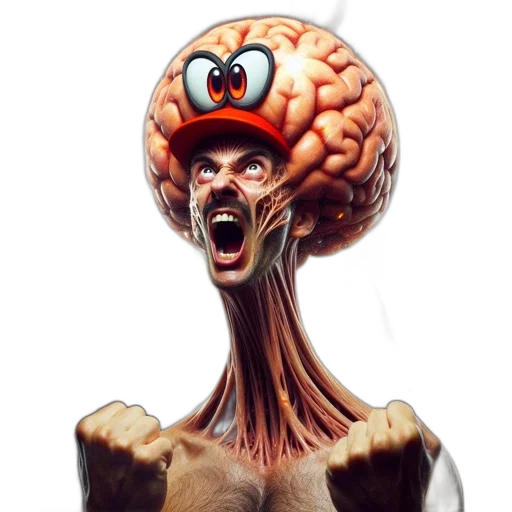face, creature, mask, hat transparent PNG cut-out