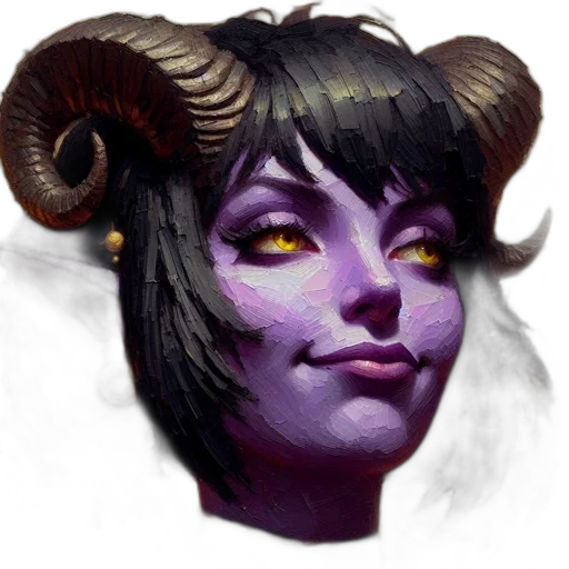 face, dragon, staff, mask transparent PNG cut-out
