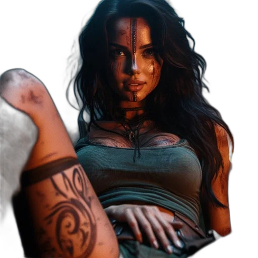 comic book art, photorealistic, fantasy art, concept art transparent PNG cut-out