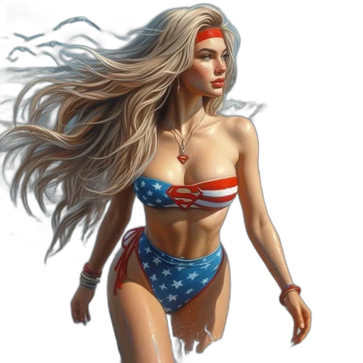 comic book art, fantasy art, concept art, photorealistic transparent PNG cut-out