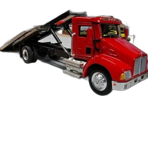 car, 3d render, red, tow transparent PNG cut-out