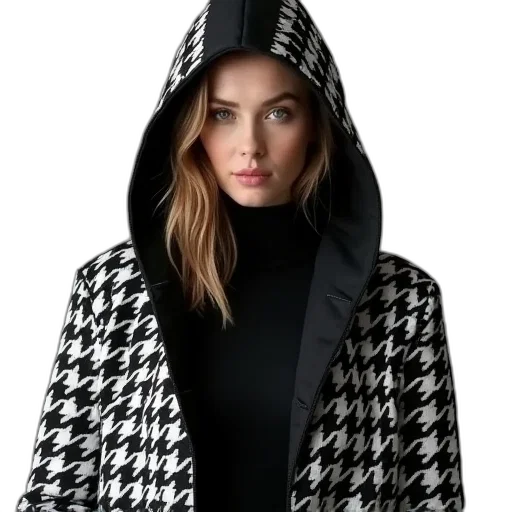 jacket, photorealistic, cyberpunk, monochrome transparent PNG cut-out