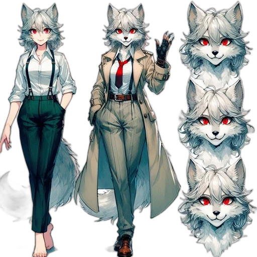 staff, creature, animal, jacket transparent PNG cut-out