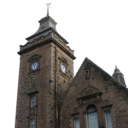 building, staff, crown, city street transparent PNG cut-out