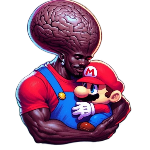 crown, hat, robot, face transparent PNG cut-out