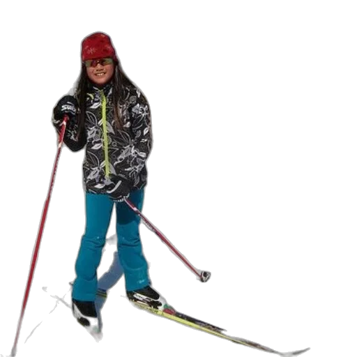 staff, jacket, snow, young transparent PNG cut-out
