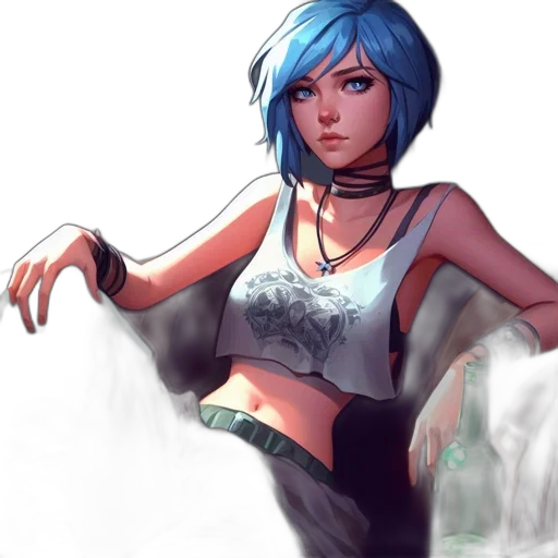 dress, concept art, fantasy art, anime transparent PNG cut-out