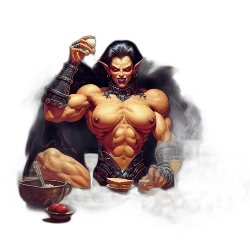 concept art, fantasy art, comic book art, pixel art transparent PNG cut-out