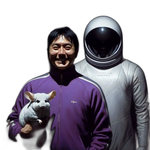 robot, staff, animal, creature transparent PNG cut-out