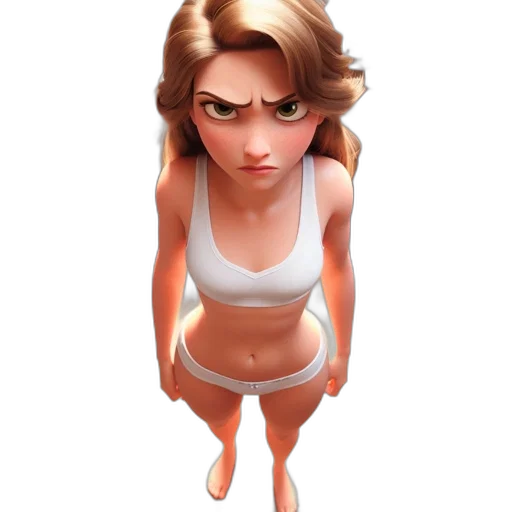 dress, face, creature, robot transparent PNG cut-out