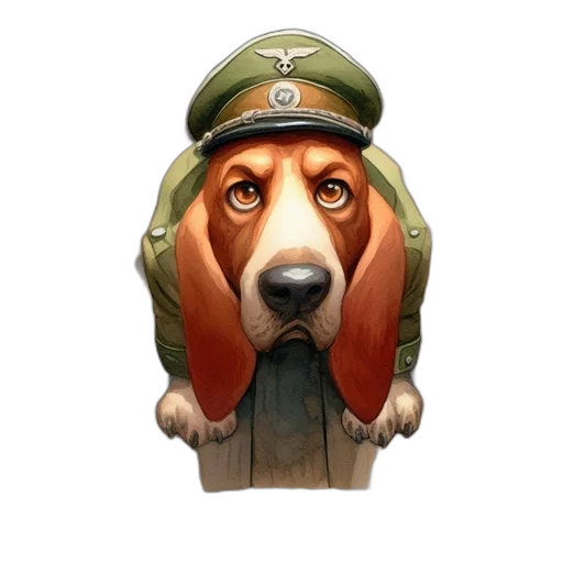 staff, face, animal, hat transparent PNG cut-out