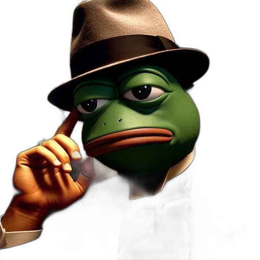 hat, staff, face, photorealistic transparent PNG cut-out