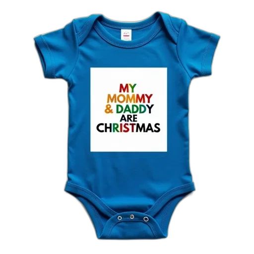 blue, onesie, white, square transparent PNG cut-out