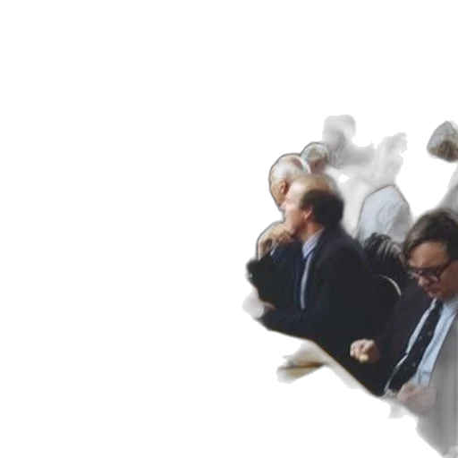 staff, group, people, gathered transparent PNG cut-out