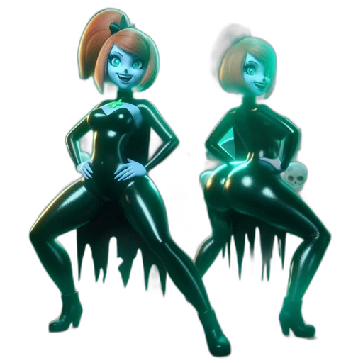 concept art, 3d render, fantasy art, pixel art transparent PNG cut-out