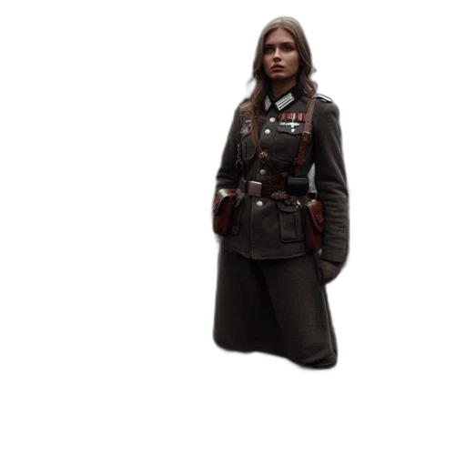 jacket, staff, weapon, concept art transparent PNG cut-out