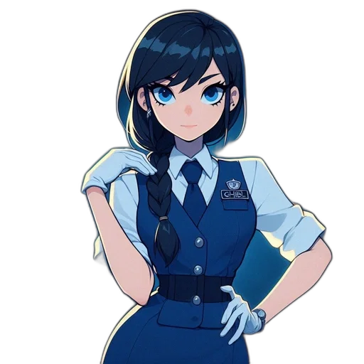 staff, dress, robot, weapon transparent PNG cut-out
