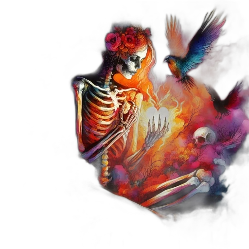 concept art, fantasy art, watercolor, comic book art transparent PNG cut-out