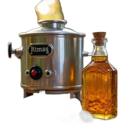 bottle, food, 3d render, photorealistic transparent PNG cut-out