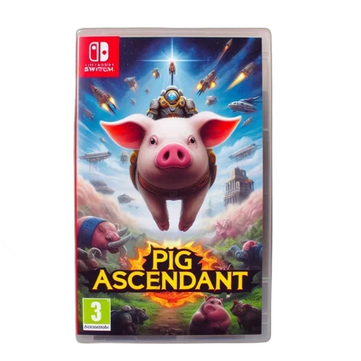 concept art, 3d render, nintendo, switch transparent PNG cut-out