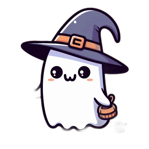 hat, staff, creature, pixel art transparent PNG cut-out