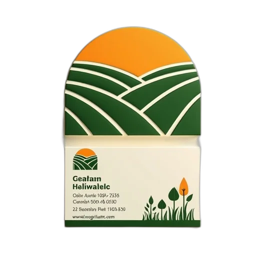 agriculture, logo, business, card transparent PNG cut-out