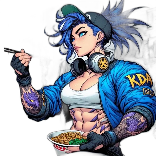 food, jacket, cyberpunk, pixel art transparent PNG cut-out