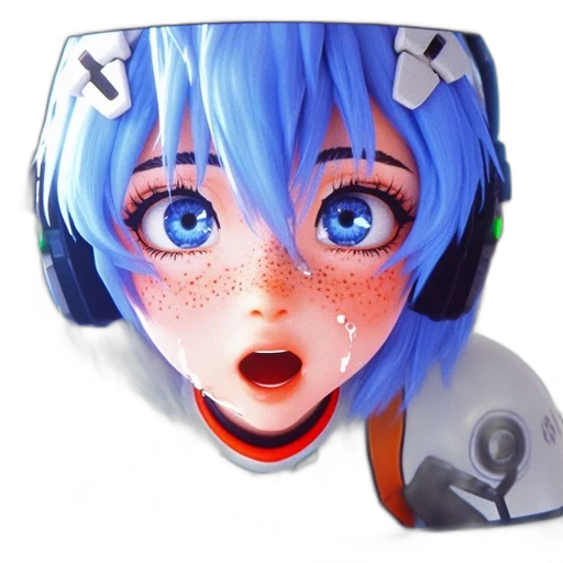 robot, face, mask, jewelry transparent PNG cut-out