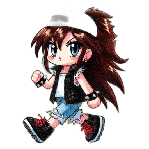 cartoon, anime, pixel art, concept art transparent PNG cut-out