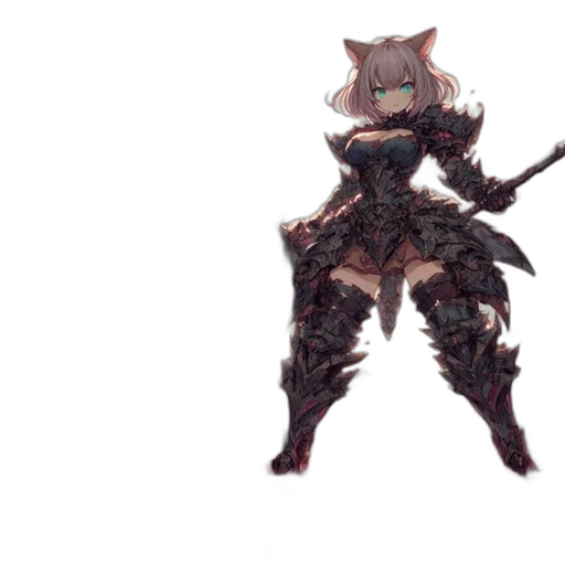 weapon, creature, animal, staff transparent PNG cut-out