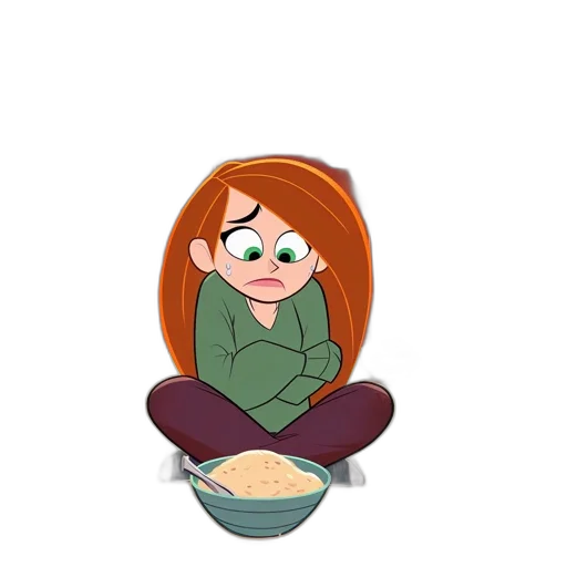 food, cartoon, pixel art, concept art transparent PNG cut-out