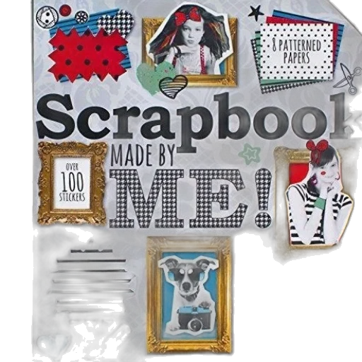 scrapbook, cover, various, frames transparent PNG cut-out