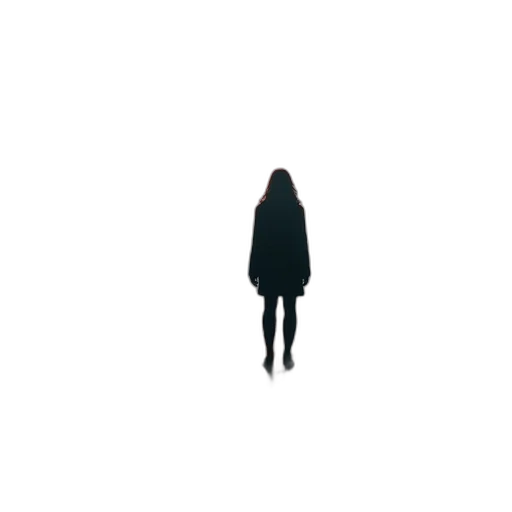 dress, jacket, hair, face transparent PNG cut-out
