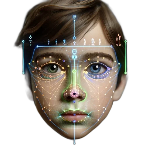 face, mask, robot, 3d render transparent PNG cut-out