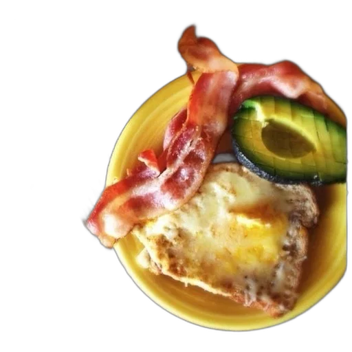 food, photorealistic, yellow, plate transparent PNG cut-out