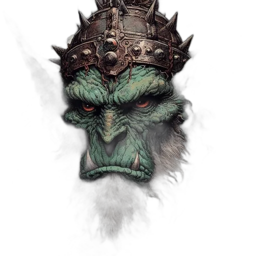 mask, dragon, face, crown transparent PNG cut-out