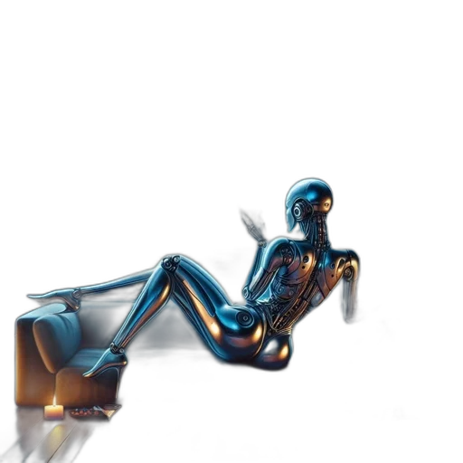robot, jewelry, furniture, creature transparent PNG cut-out