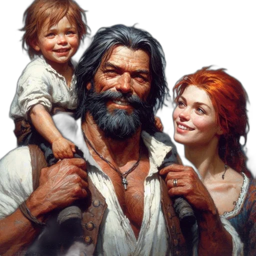 face, photorealistic, concept art, fantasy art transparent PNG cut-out