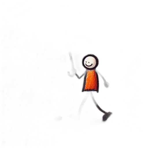 staff, pixel art, father, child transparent PNG cut-out
