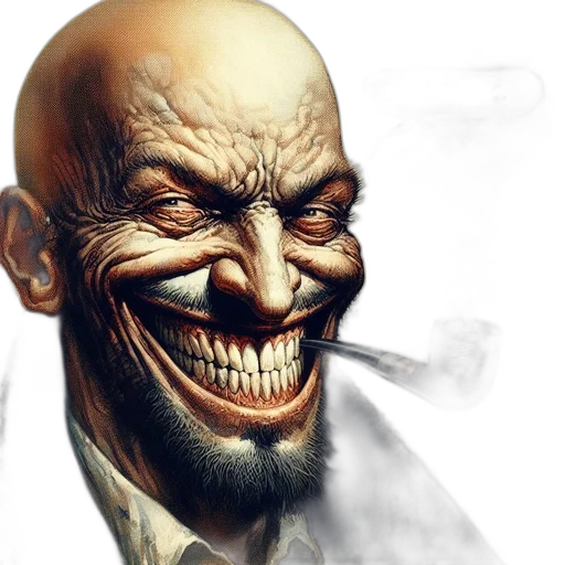 face, mask, comic book art, concept art transparent PNG cut-out