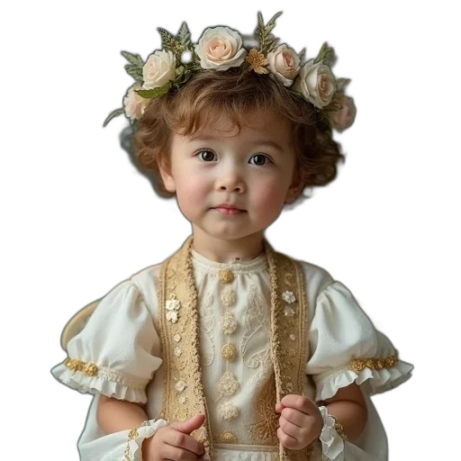 crown, face, dress, jewelry transparent PNG cut-out