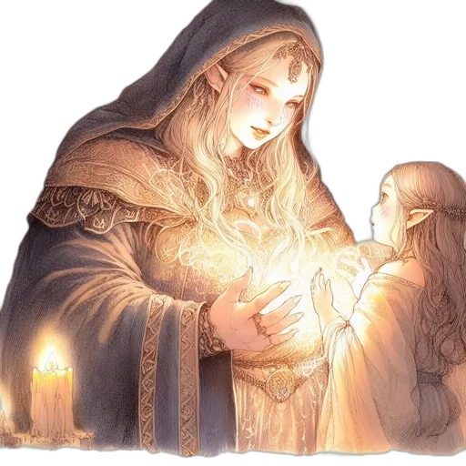 concept art, fantasy art, watercolor, photorealistic transparent PNG cut-out