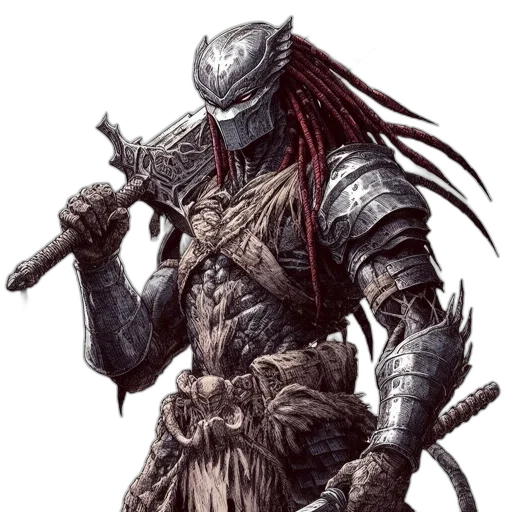 dragon, sword, animal, creature transparent PNG cut-out