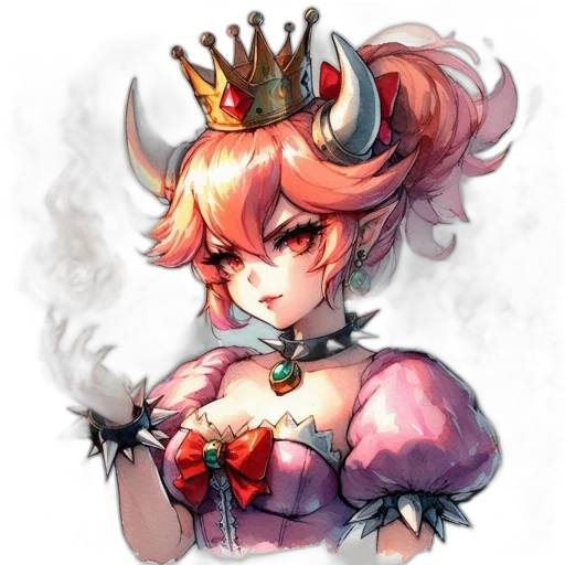 crown, staff, dragon, fantasy art transparent PNG cut-out