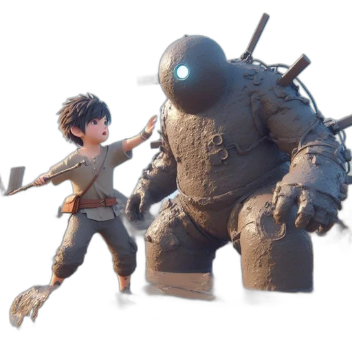 robot, weapon, creature, concept art transparent PNG cut-out