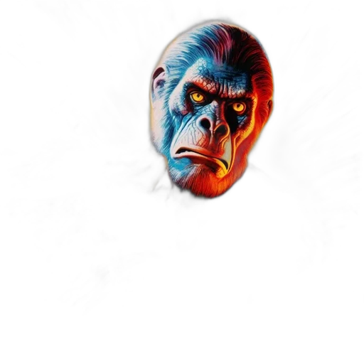 mask, face, robot, creature transparent PNG cut-out